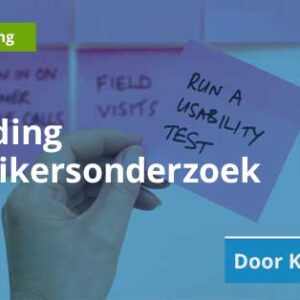 Online training data-driven UX: maak je website beter door gebruikersonderzoek