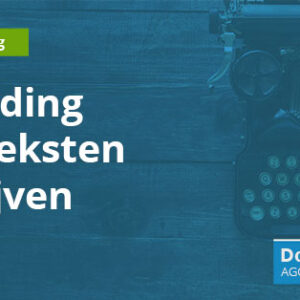 Online opleiding webteksten schrijven